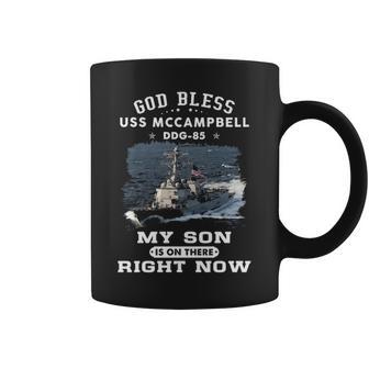 My Son Is On Uss Mccampbell Ddg Coffee Mug - Monsterry