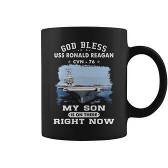 My Son Is On Uss Ronald Reagan Cvn Coffee Mug - Monsterry DE