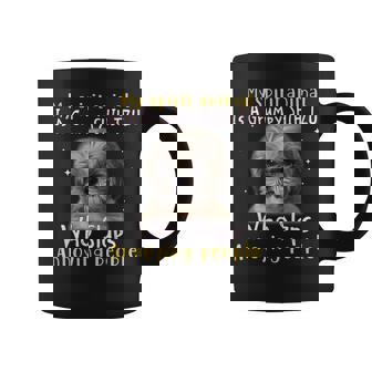 My Spirit Animal Is A Grumpy Shih Tzu - Shih Tzu Lovers Coffee Mug - Thegiftio