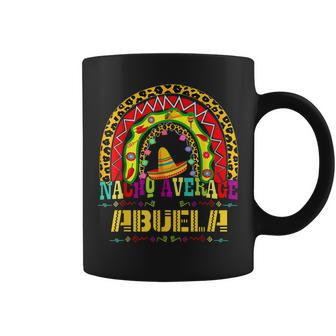 Nacho Average Abuela Cinco De Mayo Rainbow Mexican Fiesta Coffee Mug - Thegiftio UK