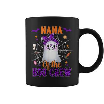 Nana Boo Crew Ghost Funny Matching Family Grandma Halloween V2 Coffee Mug - Seseable