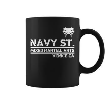Navy St Mix Martial Arts Venice California Snake Logo Tshirt Coffee Mug - Monsterry