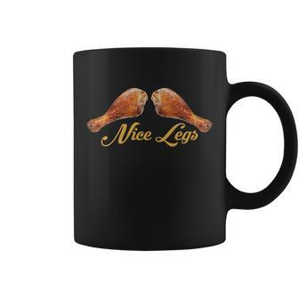 Nice Legs Funny Thanksgiving Turkey Coffee Mug - Monsterry DE