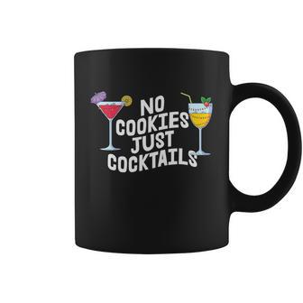 No Cookies Just Cocktails Gift Christmas In July Coffee Mug - Monsterry DE