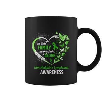 Nongreat Gifthodgkins Lymphoma In This Family No One Fight Alone Meaningful Gif Coffee Mug - Monsterry UK