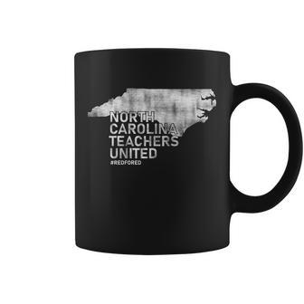 North Carolina Teachers United Red For Ed Tshirt Coffee Mug - Monsterry AU