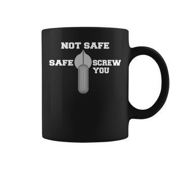 Not Safe Coffee Mug - Seseable