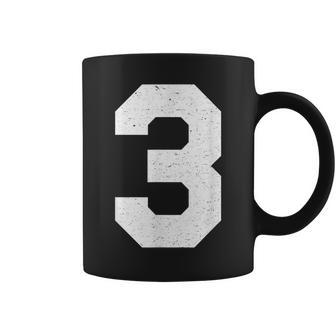 Number 3 Uniform Jersey Coffee Mug - Thegiftio UK