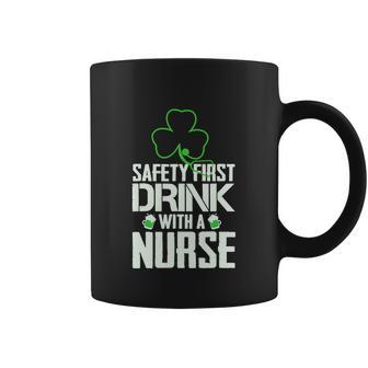 Nurse Beer Lovers Funny St Patricks Day Coffee Mug - Monsterry