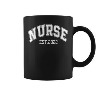 Nurse Est 2022 Rn Nursing School Graduation Graduate Bsn Coffee Mug - Thegiftio UK