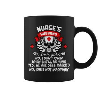 Nurses Husband Tshirt Coffee Mug - Monsterry UK
