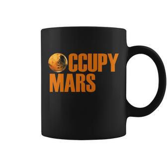 Occupy Mars Space V2 Coffee Mug - Monsterry