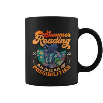 Oceans Of Possibilities Summer Reading 2022 Librarian Tshirt Coffee Mug - Monsterry AU