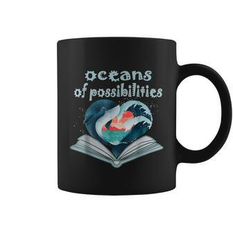 Oceans Of Possibilities Summer Reading 2022 Librarian Tshirt Coffee Mug - Monsterry