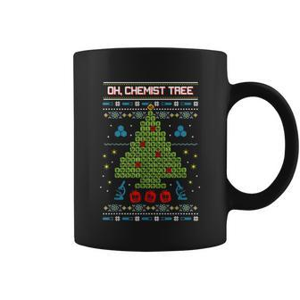 Oh Chemist Tree Chemistry Tree Christmas Science Coffee Mug - Monsterry