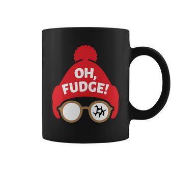Oh Fudge Funny Christmas Saying Xmas Coffee Mug - Monsterry DE