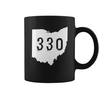 Ohio 330 Area Code Akron Coffee Mug - Thegiftio UK