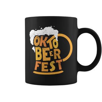 Oktoberfest Beer Fest Logo Coffee Mug - Monsterry AU