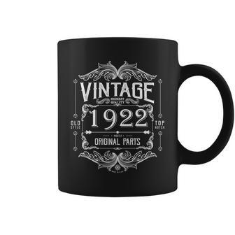 Old Style 1922 Mostly Original Parts 100Th Birthday Graphic Design Printed Casual Daily Basic Coffee Mug - Thegiftio UK