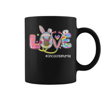 Oncology Nurse Funny Love Nursing Easter Stethoscope Bunny Coffee Mug - Thegiftio UK
