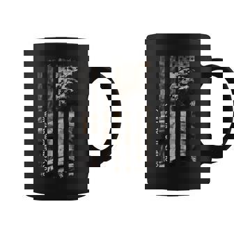 One Nation Under God American Jesus Flag Graphic Design Printed Casual Daily Basic Coffee Mug - Thegiftio
