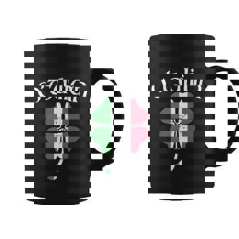 Otalian Funny Italian Irish St Patricks Day Shamrock Flag Gift Coffee Mug