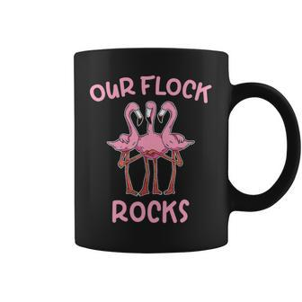 Our Flock Rocks Flamingo Matching Family Vacation Group Coffee Mug - Thegiftio UK
