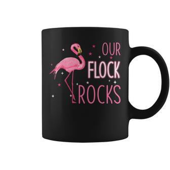Our Flock Rocks Flamingo Mothers Day Gift Coffee Mug - Thegiftio UK
