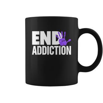 Overdose Awareness Overdose Awareness End Addiction Coffee Mug - Monsterry DE