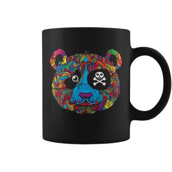 Panda Pirate Abstract Coffee Mug - Monsterry