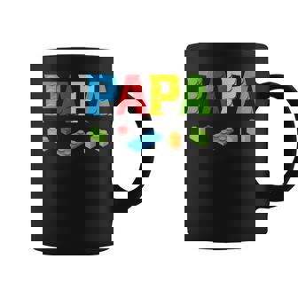 Papa Master Builder Building Bricks Blocks Family Set Parent Coffee Mug - Thegiftio