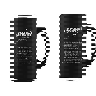Paralegal Definition Funny Legal Assistant Gag Gift Graphic Design Printed Casual Daily Basic V2 Coffee Mug - Thegiftio