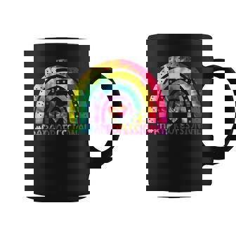 Paraprofessional Para Squad Tie Dye Rainbow Back To School Coffee Mug - Thegiftio UK