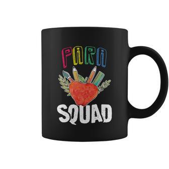 Paraprofessional Squad Para Squad Special Ed Teacher Great Gift Coffee Mug - Monsterry DE