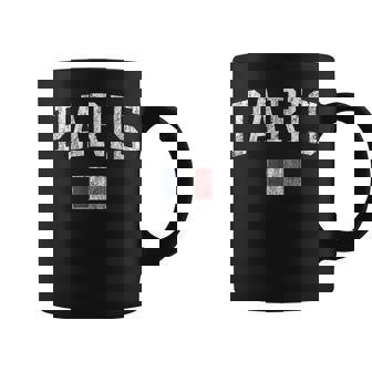 Paris France Vintage Sports Design French Flag Coffee Mug - Thegiftio