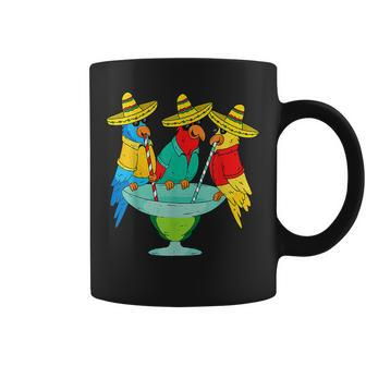 Parrot Cinco De Mayo Funny Drinking Tequila Mexican Fiesta Coffee Mug - Thegiftio UK