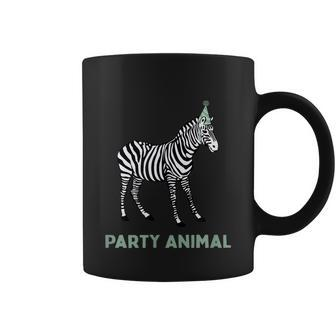 Party Animal Zebra Birthday Zebra Animal Birthday Coffee Mug - Monsterry UK