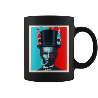 Party With Abe - Abraham Lincoln Drinking Beer Coffee Mug - Monsterry UK