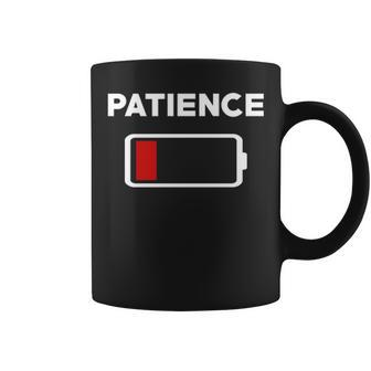 Patience Running Low V3 Coffee Mug - Seseable