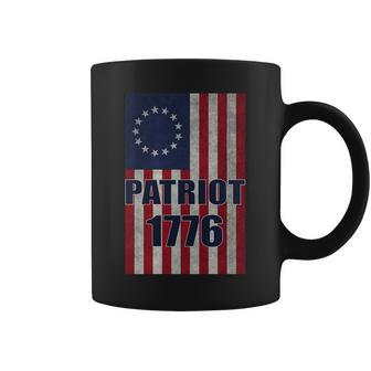 Patriot Betsy Ross Flag Coffee Mug - Monsterry