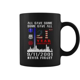 Patriot Day 911 We Will Never Forget Tshirtall Gave Some Some Gave All Patriot V2 Coffee Mug - Thegiftio UK