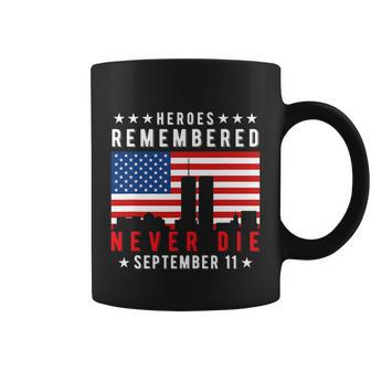 Patriot Day We Will Never Forget America Heroes Graphic Design Printed Casual Daily Basic Coffee Mug - Thegiftio UK