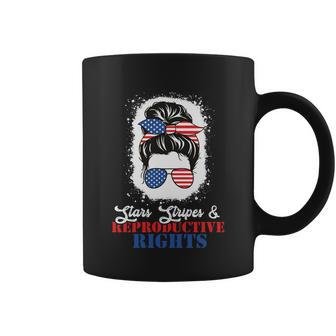 Patriotic 4Th Of July Cool Gift Stars Stripes Reproductive Right Great Gift Coffee Mug - Monsterry CA