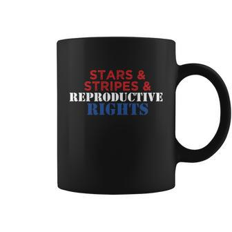 Patriotic 4Th Of July Gift Stars Stripes Reproductive Right Gift V2 Coffee Mug - Monsterry