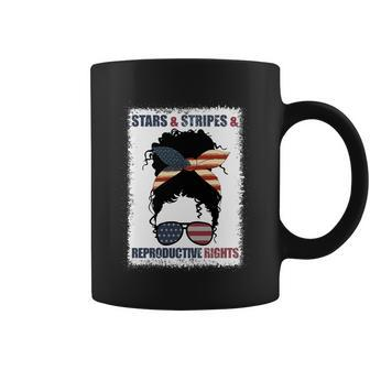 Patriotic 4Th Of July Stars Stripes And Reproductive Rights Meaningful Gift Coffee Mug - Monsterry UK