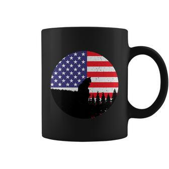 Patriotic Cats American Flag 4Th Of July Cat Day Coffee Mug - Monsterry