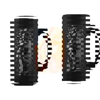 Patriotic Christian American Flag One Nation Under God Graphic Design Printed Casual Daily Basic V2 Coffee Mug - Thegiftio