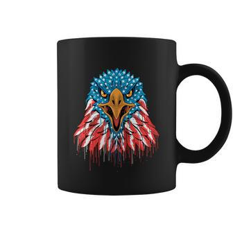 Patriotic Eagle Mullet Usa American Flag 4Th Of July Cute Gift Coffee Mug - Monsterry UK