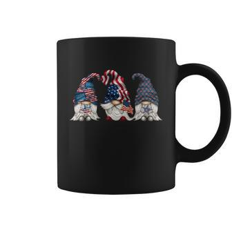 Patriotic Gnomes 4Th Of July Funny Gnome Love American Flag Gift V2 Coffee Mug - Monsterry