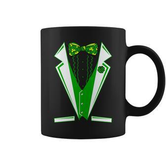 Patty Party Tuxedo Tux St Patricks Day Tshirt Coffee Mug - Monsterry